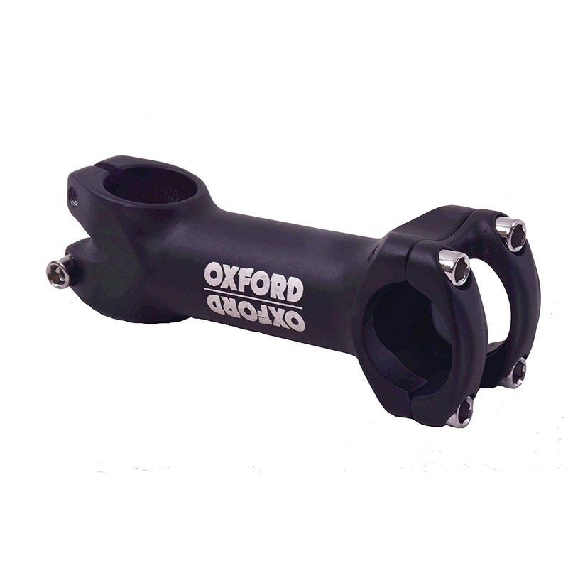 Oxford MTB Alloy A-head Ahead Handlebar Stem 110mm Long 1 1-8, 31.8mm Diameter Black