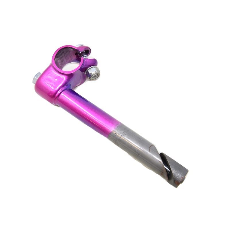 Pink Shaded Purple 21.1mm Bike Handlebar Stem Cruiser Cycles Kids Bike 30mm Reach