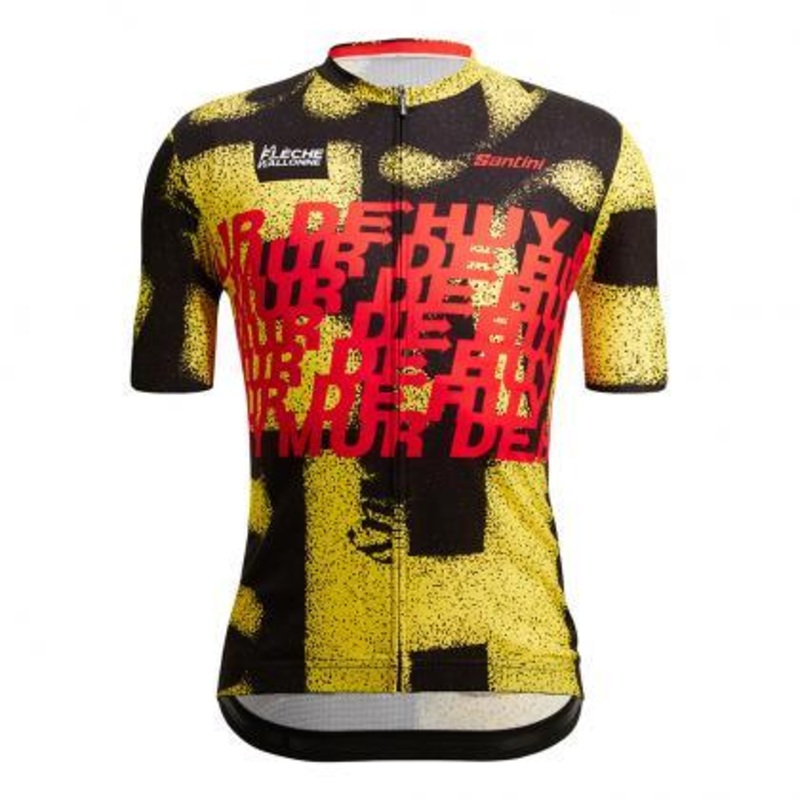 Santini TDF Mur De Huy Men’s Cycling Jersey (Print)