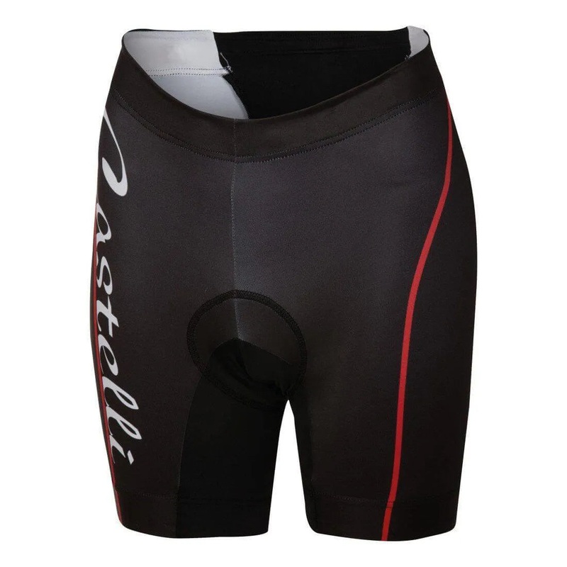Castelli Core Women’s Triathlon Shorts (Black/Red)