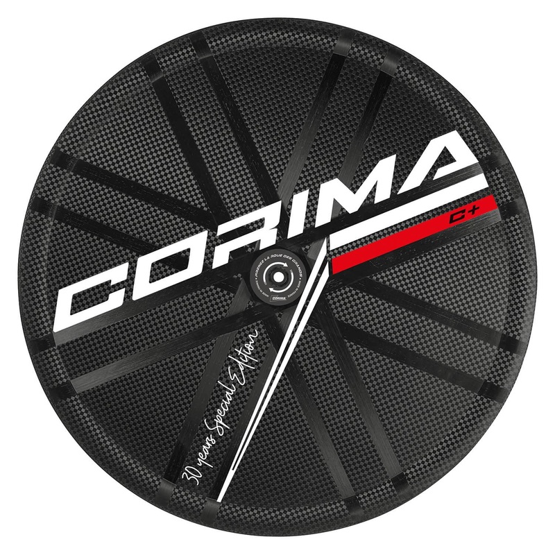 Corima Disc C+ WS Carbon Disc Brake Wheel – Shimano/Sram (Black/White Decals)