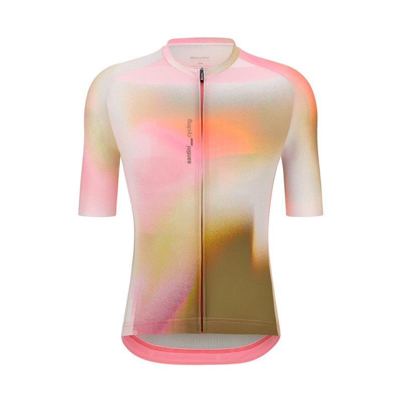 Santini Luce Unisex Cycling Jersey (Pink)