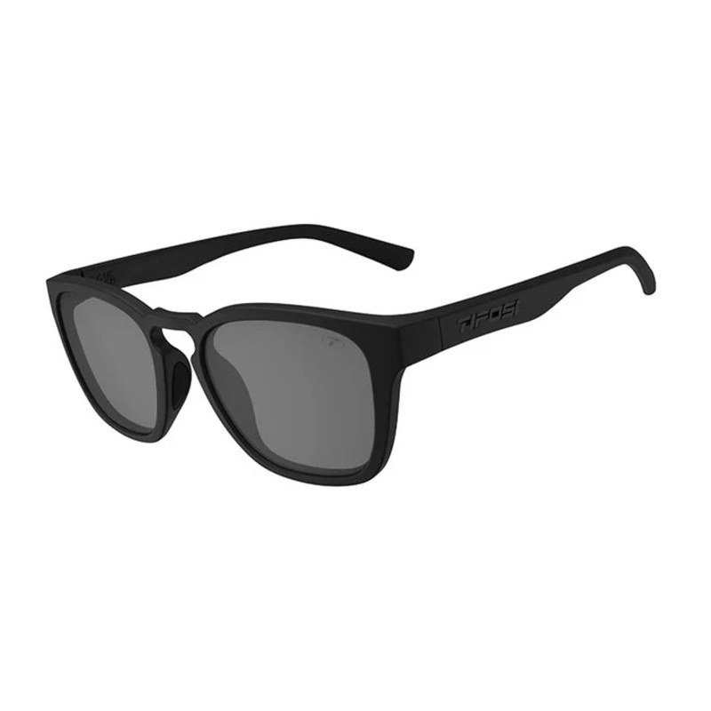 Tifosi Smirk Sport Sunglasses (Polarized Smoke Tint/Blackout)