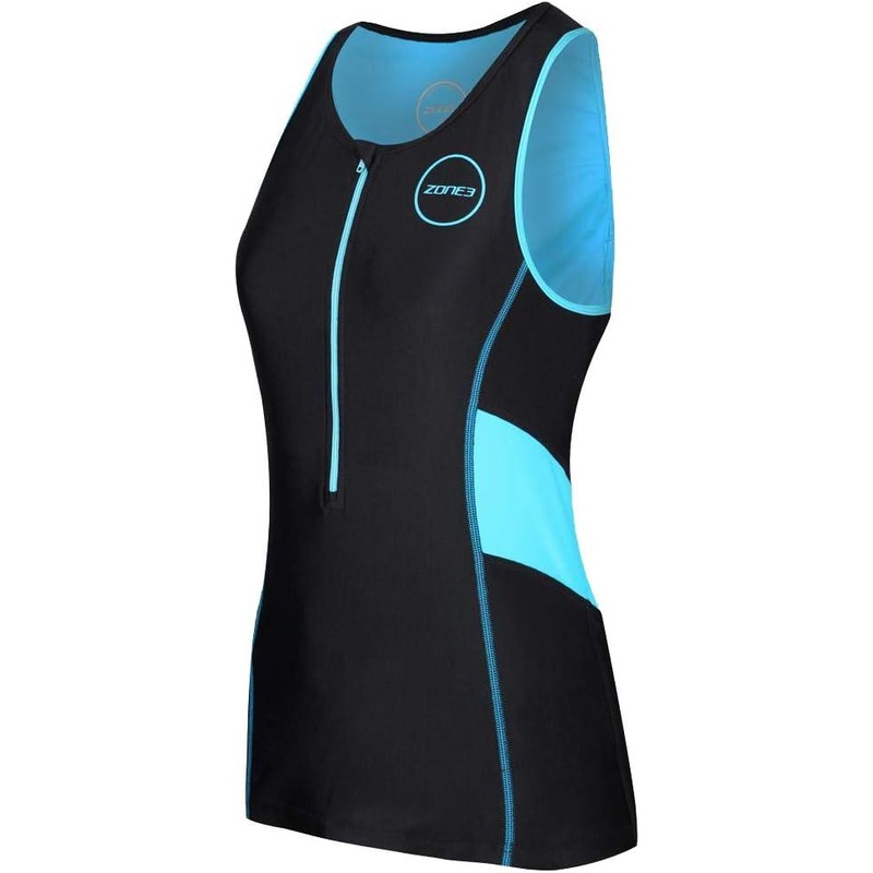 Zone 3 Activate Women’s Triathlon Top (Black/Turquoise)
