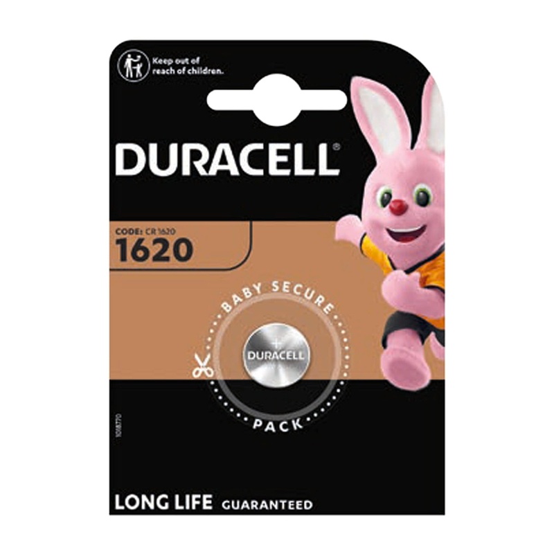 Batteria Duracell CR1620|Taglia unica