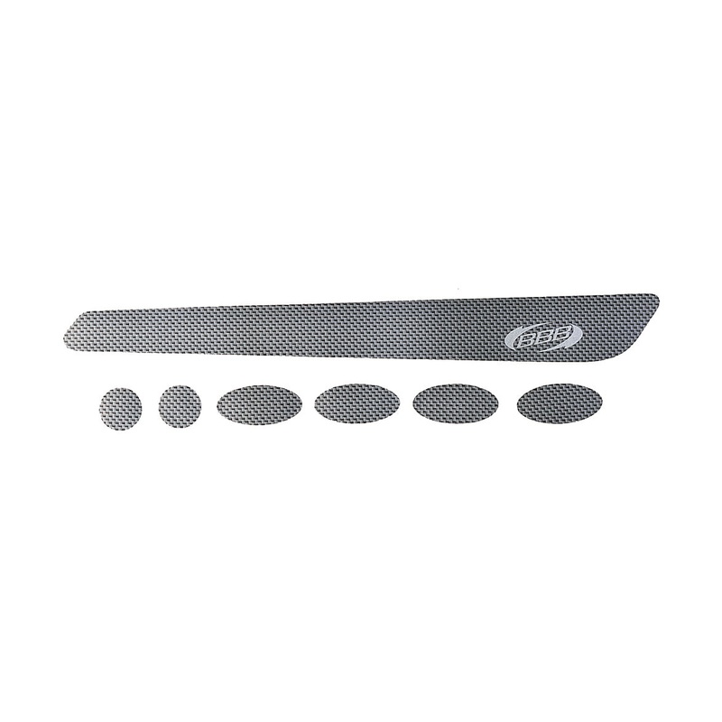 BBB Bikeskin Frame Protectors Carbon