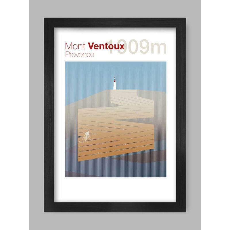 Cycling Climbs Poster Print – Mont Ventoux