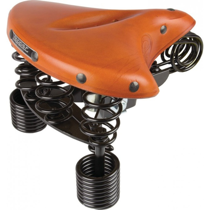 Lepper Primus Authentic Ladies Saddle High Quality Leather Seat Natural 230mm x 230mm