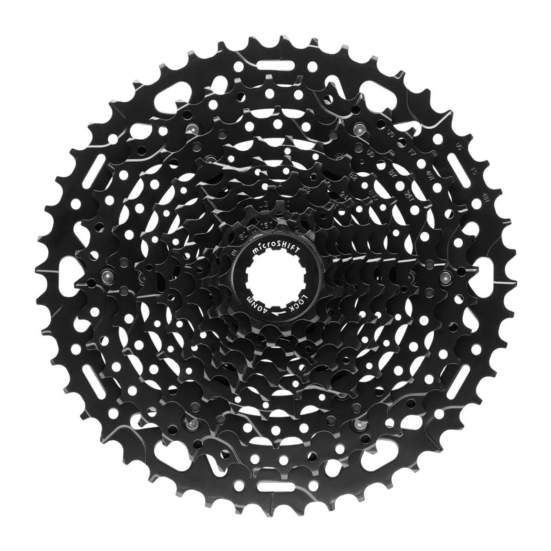 microSHIFT Advent X H-Series 10 Speed Cassette 11-48T HG Hub Compatible (shimano type hub body)