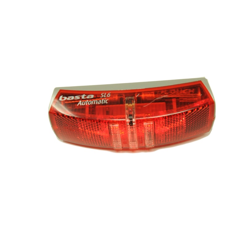 Basta AXA SL6 Automatic On-Off Battery 3 LED Bike Carrier Rear Light