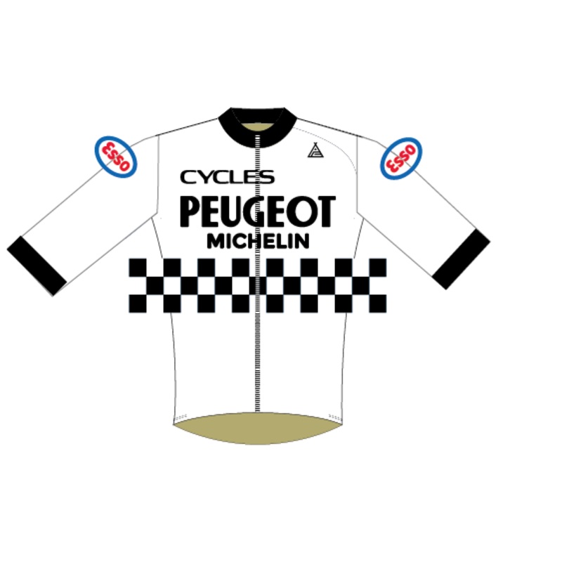 Cycles Peugeot Michelin Esso Long Sleeve Jersey