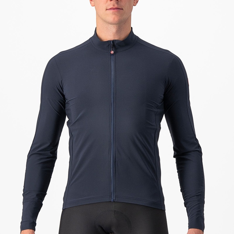 Maglia maniche lunghe Castelli Flight Air – Blu
