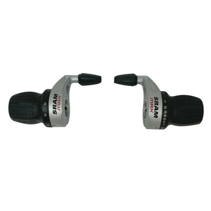 Sram MRX 24 Speed 8 x 3 Gripshift MTB Bike Shifter Twist Grip Set Including Inner Gear Wires Choose 3 Or 8 Speed Or A Pair