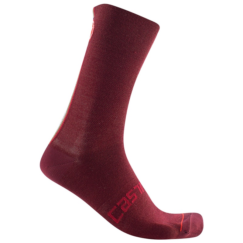 Calze Castelli Racing Stripe 18 – Bordeaux