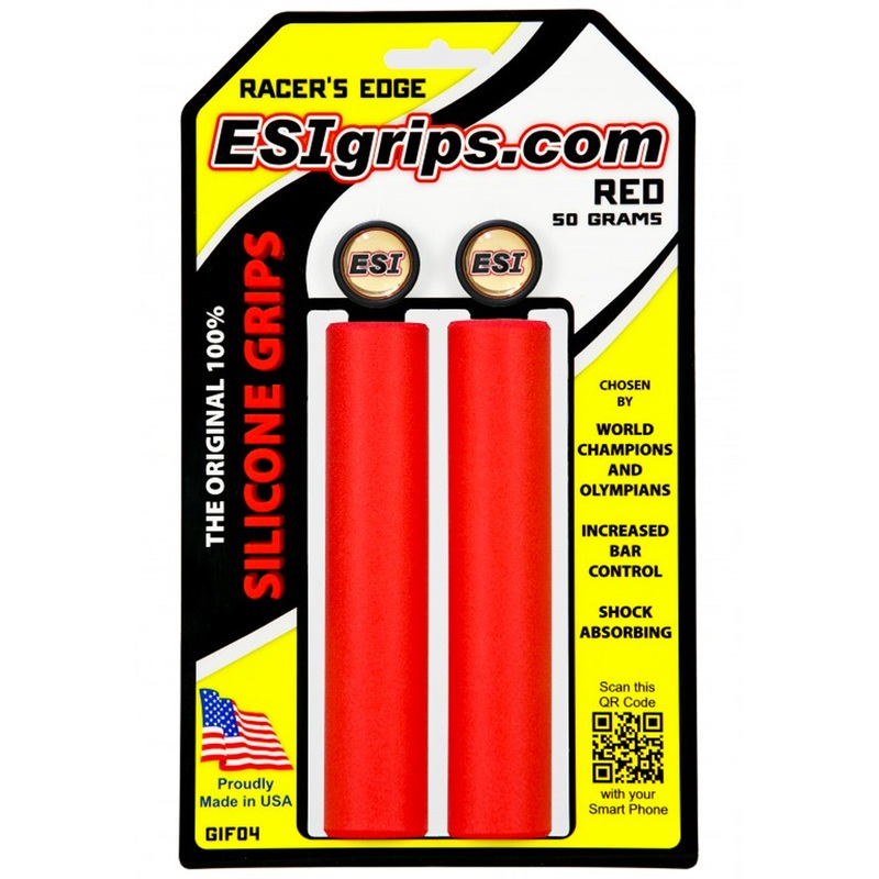 Manopole Esigrips Racers Edge – Rosso