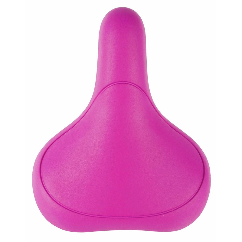 Pink Super Comfort Wide Eva Soft Padded Bicycle Saddle Ladies – Men’s Bike Seat