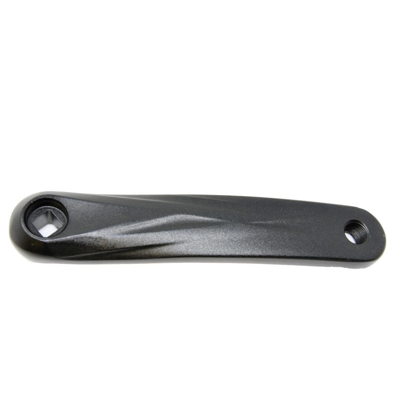Sunrace Cotterless Square (Diamond) Taper Lefthand Crank 170mm Pedal Arm BLK