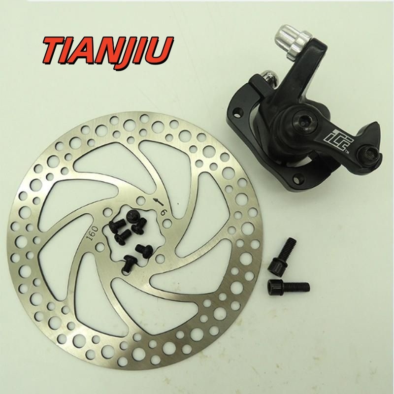 Mountain Folding Bike 140/160/180 / 203mm Six Holes Bike Disc Brake Rotors for Bike Spare Parts