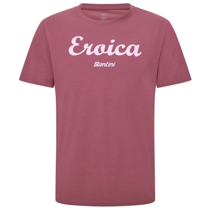 T-Shirt Santini Eroica Strada – Rosa