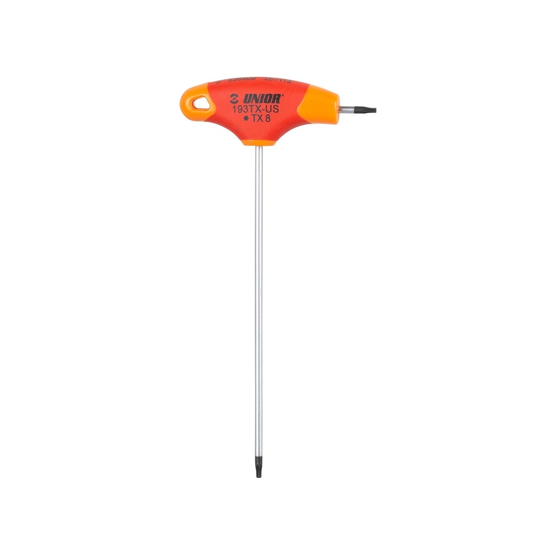 Tool Unior T-Handle Torx Wrench TX8