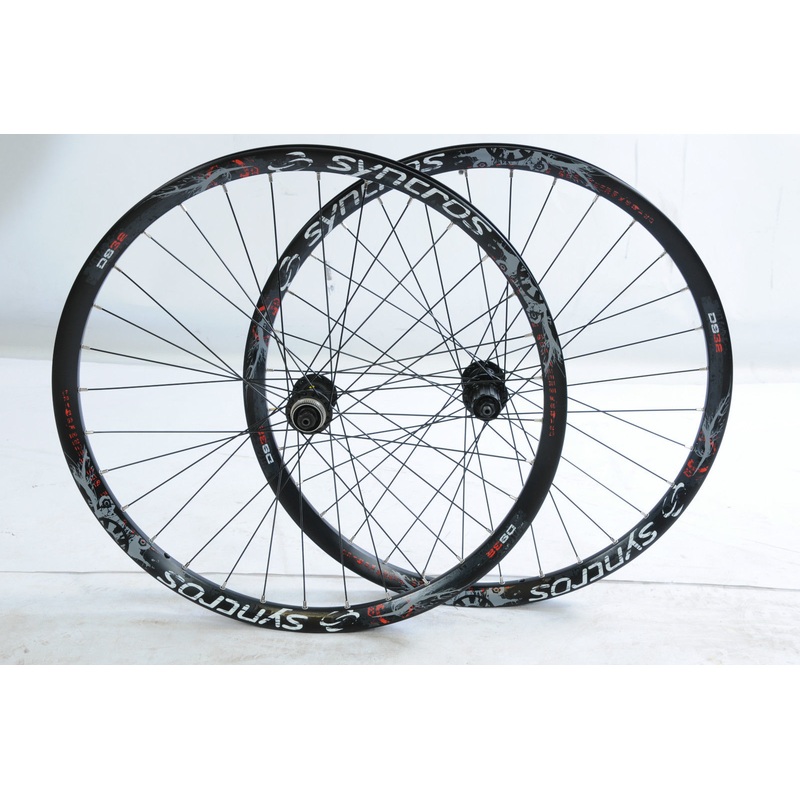 26 MTB SHIMANO 8-9 CASSETTE DISC BRAKE BIKE WHEELS DUAL WALL SYNCROS DS32 RIM
