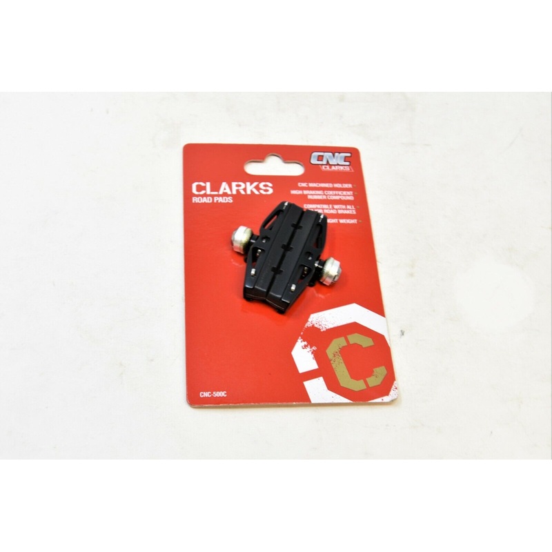 Clarks Elite CNC-500c Machined Road Bike Brake Shoes Suit All Major Brake Type