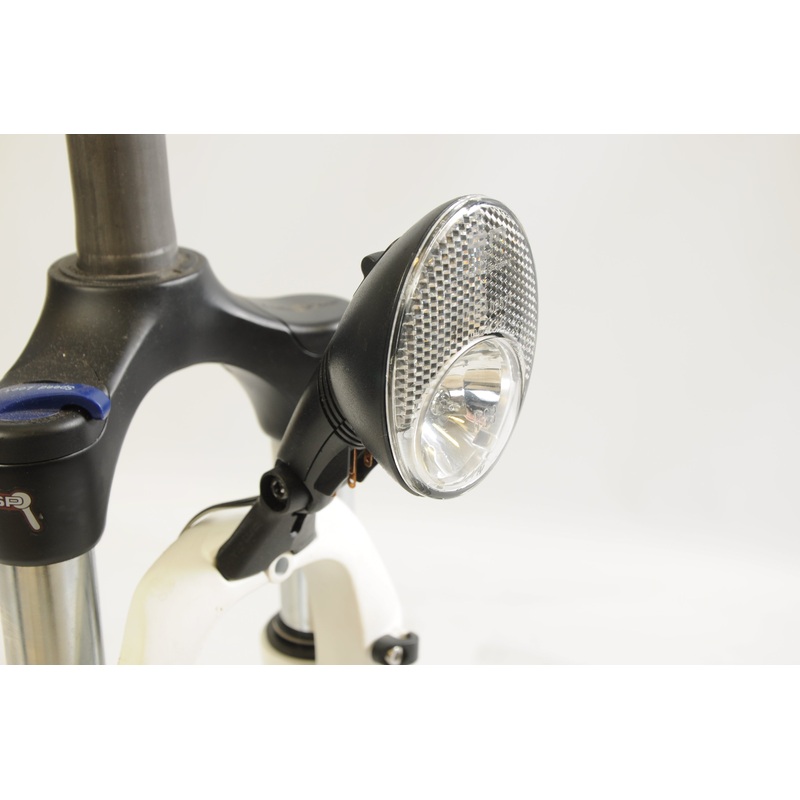 Front Dynamo Light Halogen Busch & Muller Lumotec Oval Senso + Free Fork Bracket