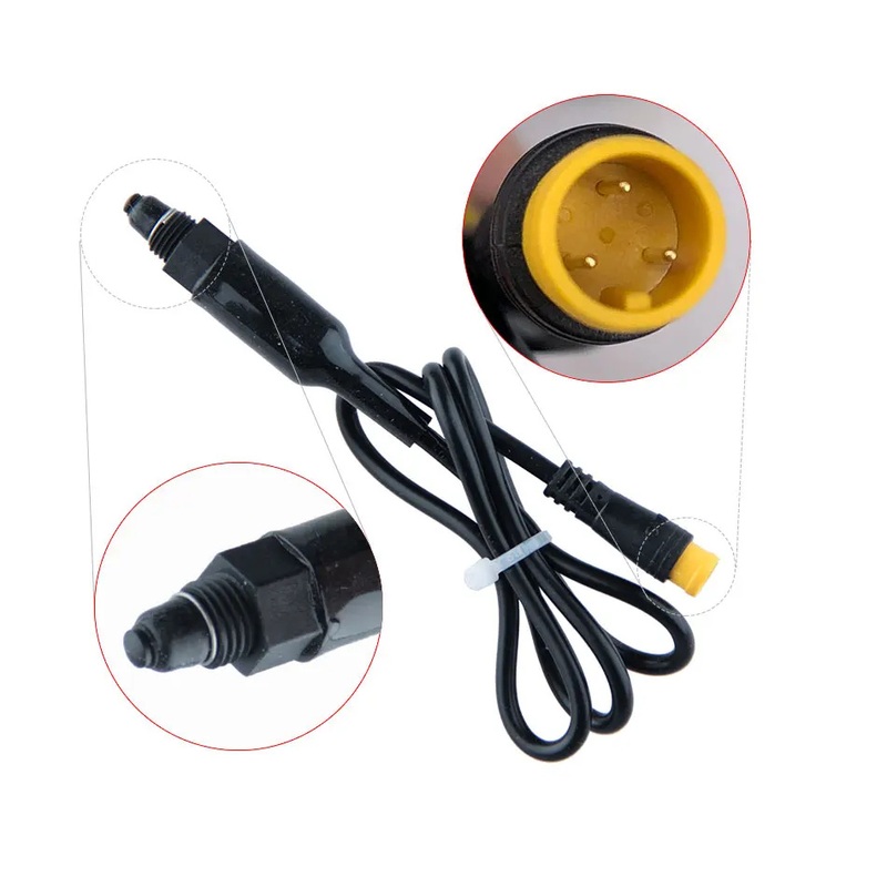 Goodtaste Xod Bafang Ebike Electric Bicycle Break Brake Wire Vehicle Repair Parts Signal Line Power-off Device 3-Pin