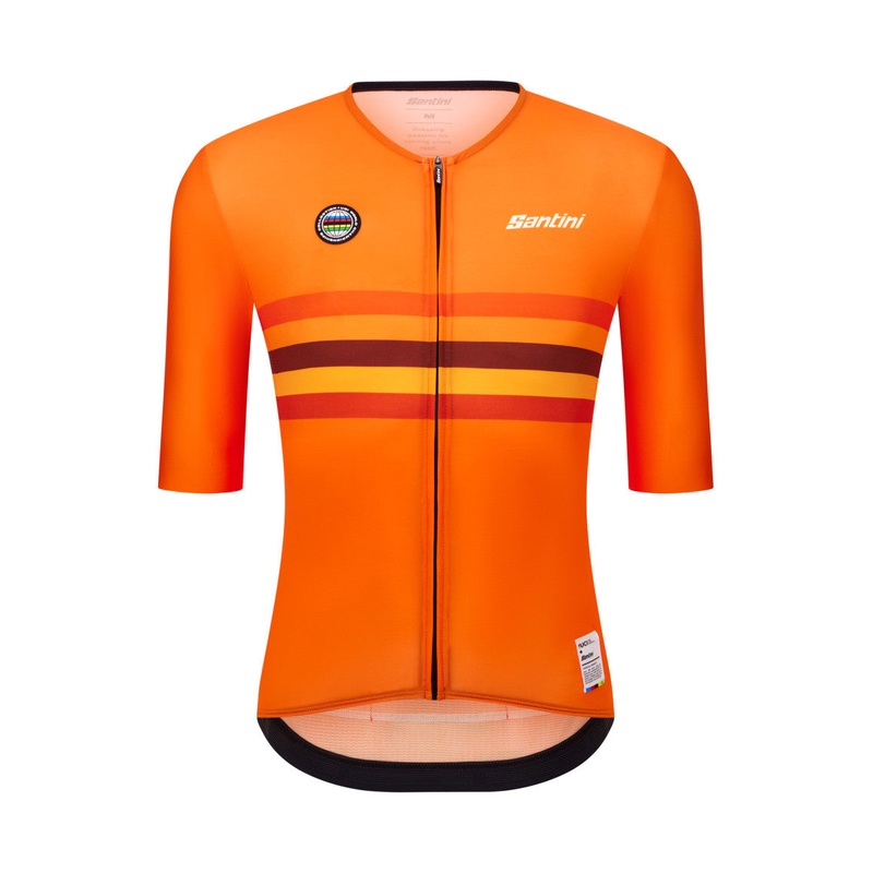 Santini UCI World Champion Unisex Cycling Jersey (Netherlands)
