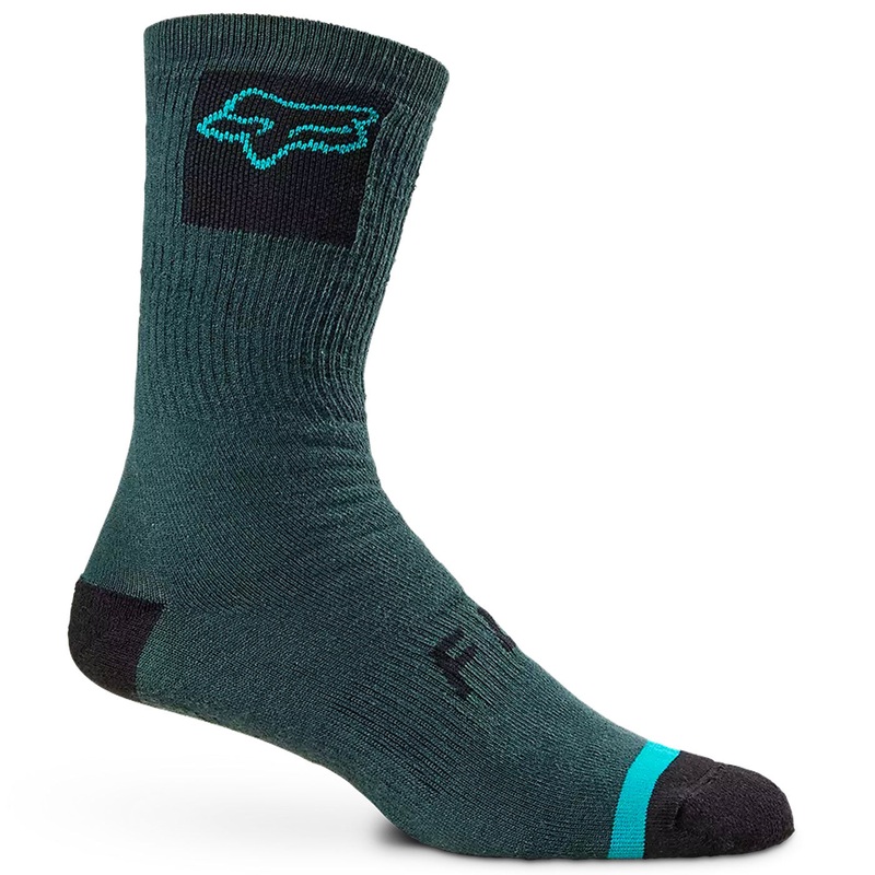 Calze Fox Defend Crew 8 – Verde