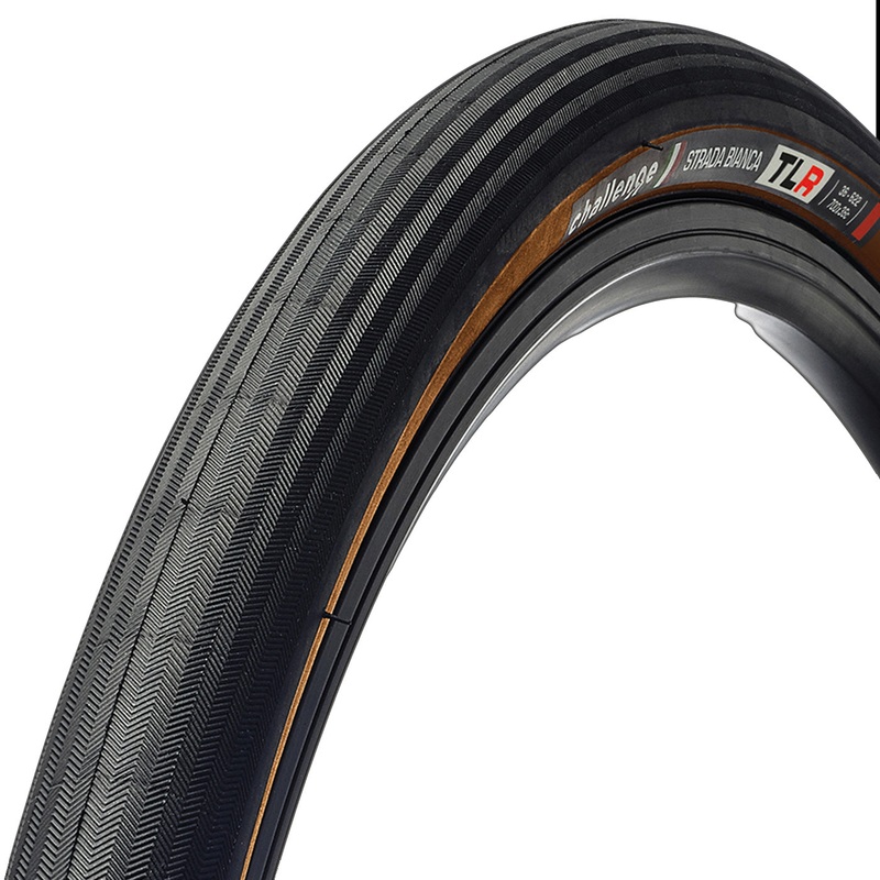 Copertone Challenge Strada Bianca TLR 700×36 – Nero marrone