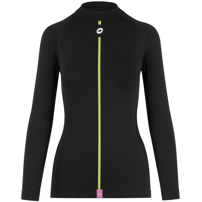 Maglia intima maniche lunghe donna Assos Assosoires Spring/Fall Skin – Nero