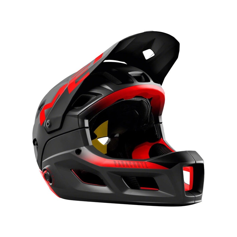 Met Parachute MCR MIPS Helmet (Black/Red) (S)