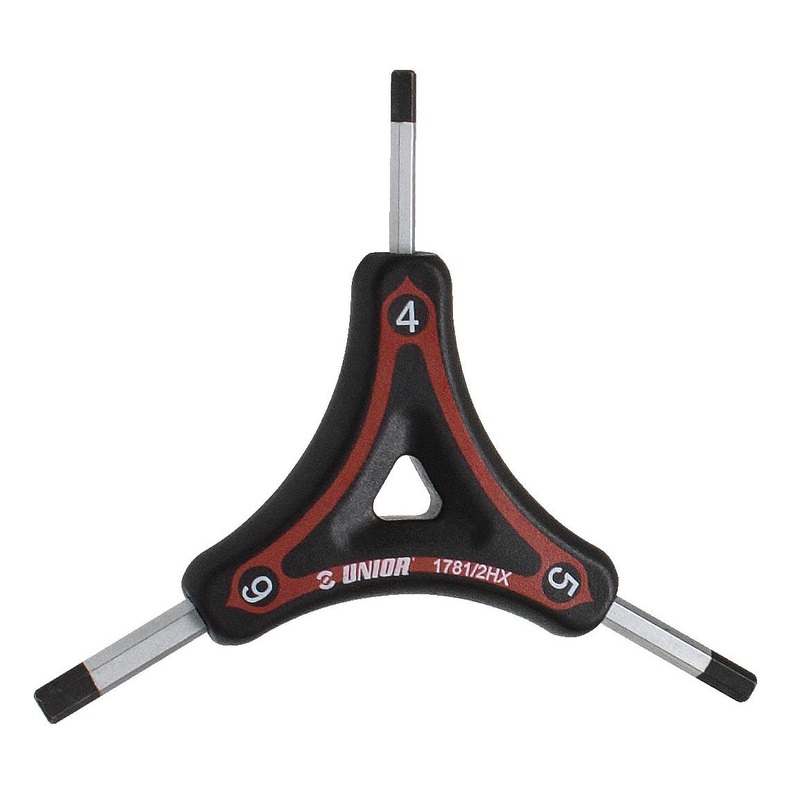 Unior Y Hex Wrench|Red|2 X 2,5 X 3|4 X 5 X 6