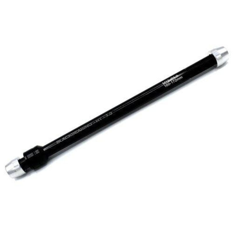 Black Bearing HT 1.0 12mm Thru Axle (Black)