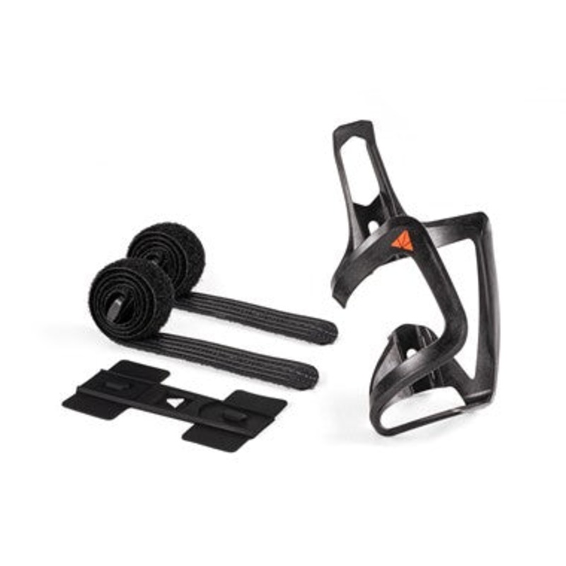 GRANITE AUX CARBON SIDE LOADING BOTTLE CAGE & Strap
