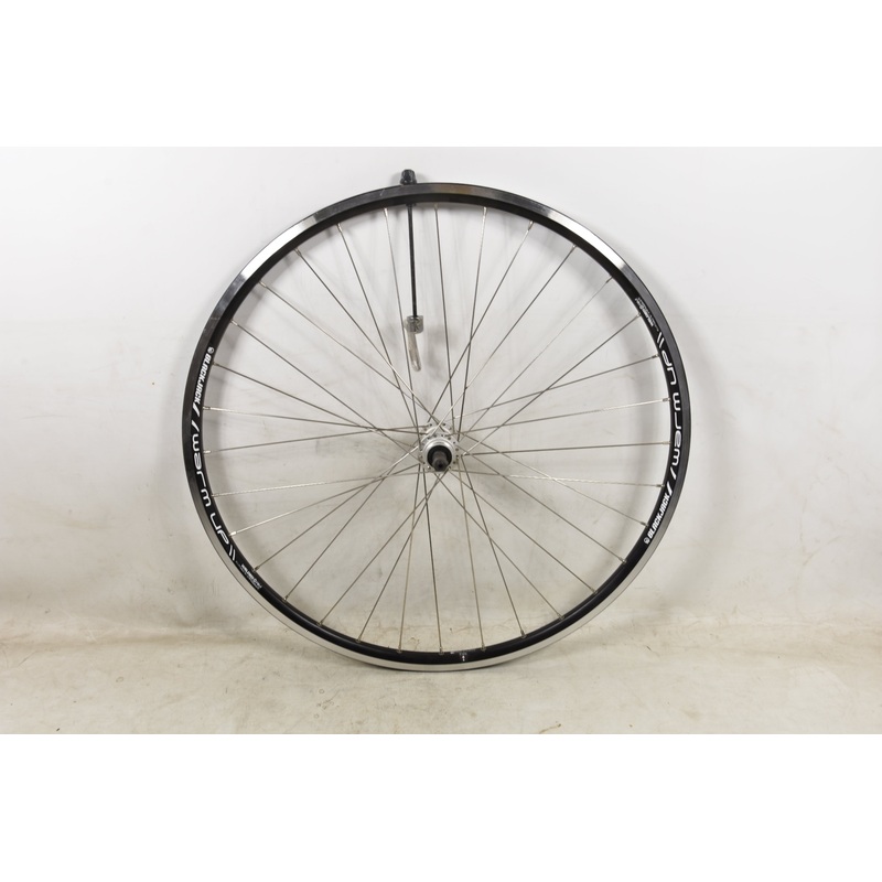 Q-R Rear Wheel Multi Speed 700c 622 X 17c Hybrid Trekking Black Rim 135mm Hub Slight marks hub