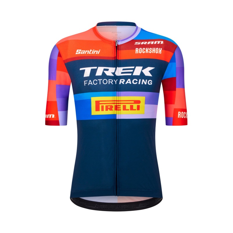 Santini Trek Factory Racing Unisex Cycling Jersey (Print)