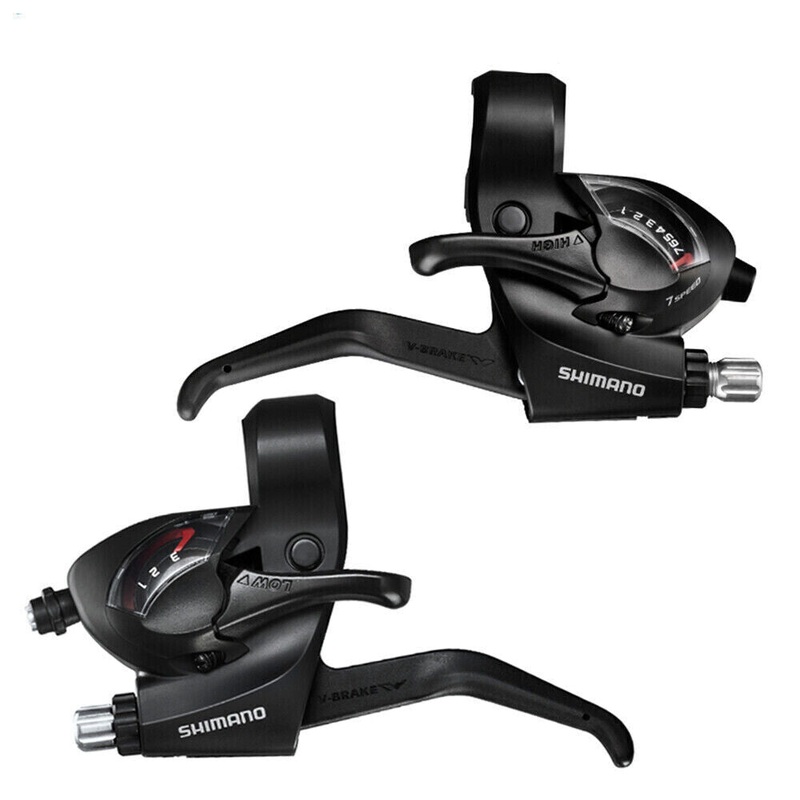 Shimano Altus ST-EF41 Ezi Fire 7 x 3 Speed Shifter & Lever Set – Black