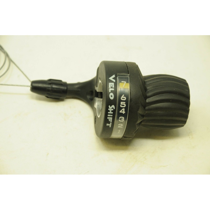 Shimano Compatible 7 Speed Index Right Hand Twistgrip Bike Grip Shifter Velo Shift Very Good Value Works With All 7 Speed Gears
