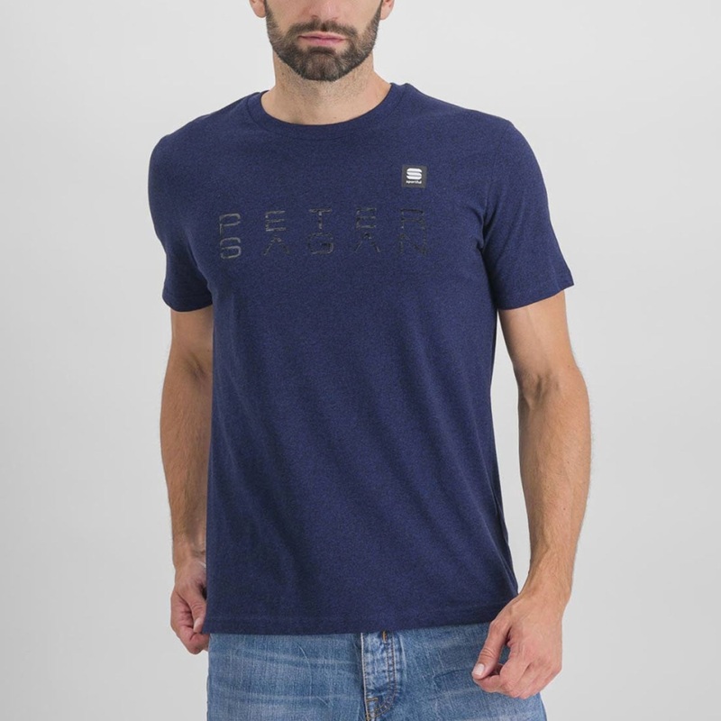T-Shirt Peter Sagan Signature – Blu