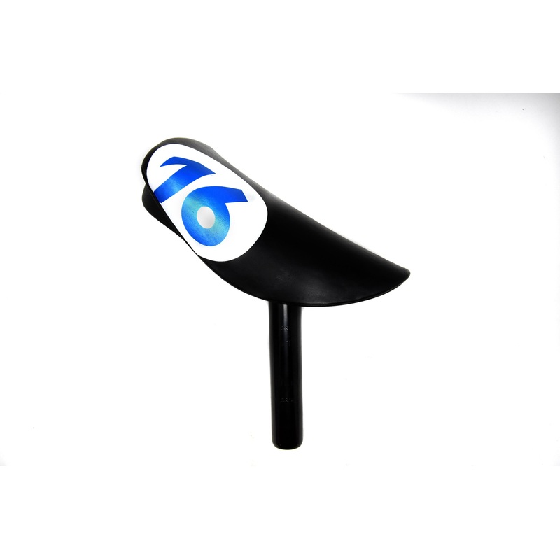 Cross Trainer Short Saddle Fitted With 27.2mm Seat Post Black with Logo