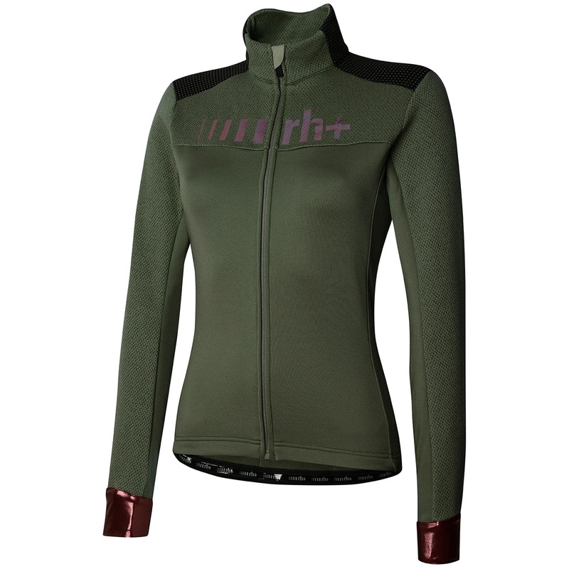 Maglia maniche lunghe donna Rh+ Logo Thermo – Verde