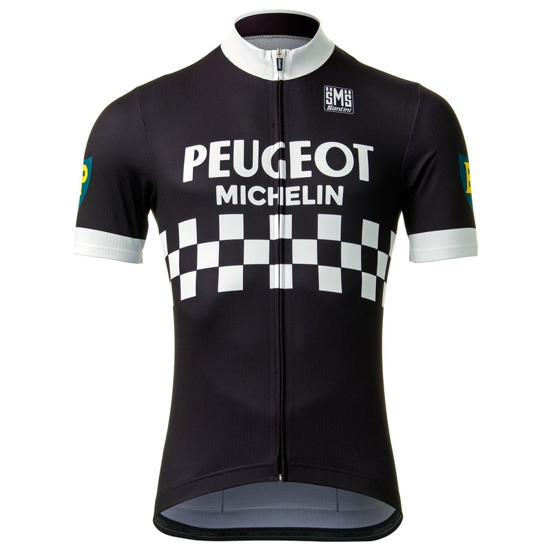Peugeot BP Black Retro Jersey|XS|S|M|L|XL|XXL|3XL|4XL|5XL|6XL|7XL|8XL