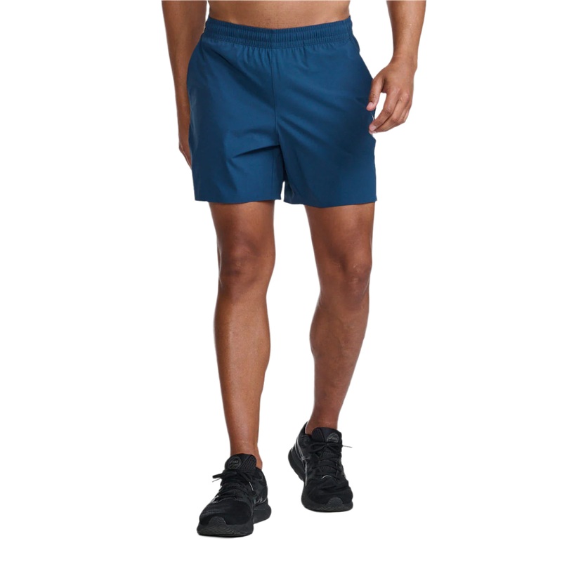 2XU MR6986B Motion 6 Inch Men’s Running Shorts (Moonlight/Stormy)