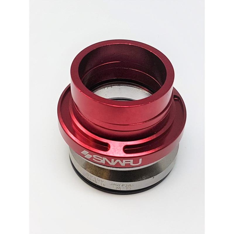 Snafu Fontanel Integrated Headset 1 1-8 Steerer Precision Sealed Bearings Red