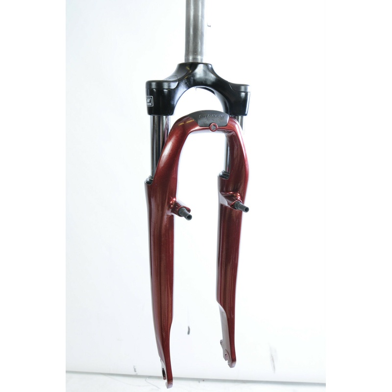 26 SUNTOUR HYBRID CR-8 SUSPENSION FORK PRELOAD 1 1/8 300mm V BRAKE RED