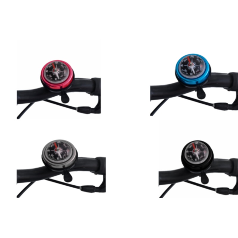 Oxford Compass Children’s Bike Bell Kids Chrome Flick Bell – Choose Colour: