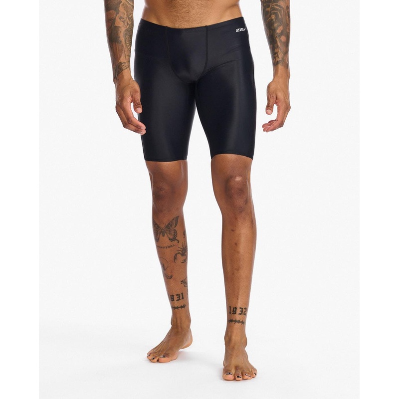 2XU MS6643B Propel Men’s Swimming Shorts (Black/White)
