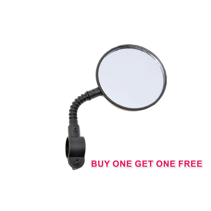 Coyote Bar-end Flexible Adjustable 80mm Rear View Mirror Buy One Get One Free